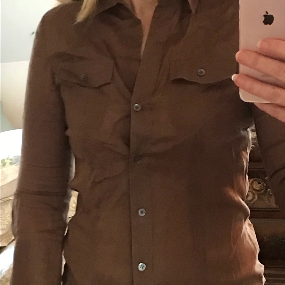 Theory Linen shirt